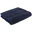 Полотенце МВМ My Home Вдохновение 50x90 см темно-синее (BT-12 M DARK BLUE) - миниатюра 5
