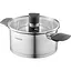 ARDESTO Каструля Gemini, скляна кришка, 2.1 л, нержавіюча сталь - мініатюра 1