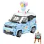 Конструктор LOZ mini Автомобиль MINI голубой (1131) - миниатюра 1