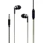 Проводные наушники Hoco M71 Inspiring with mic Hi-Fi, 3.5mm, 1.2m, black - миниатюра 1