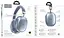 Навушники бездротові Hoco W35 Max Joy BT headphones Sky Blue блакитні - мініатюра 2