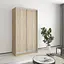 Шкаф-купе двухдверный MebelStar Стандарт AL 2ДСП 110x45x210 см Дуб сонома (MBS-2262) - миниатюра 1