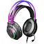 Игровая гарнитура Defender Flame RGB кабель 2 м черная - миниатюра 4