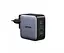 Адаптер живлення зарядний пристрій Ugreen CD296 GaN 65 W Fast Charger (3-Port) (90409) - мініатюра 1