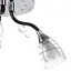 Люстра потолочная Brille с подсветкой LED E14 40W CH (LK-512S/3) - миниатюра 4