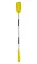 Весло Egalis Twin Evo senior alu Ø30 мм L205 см Жовтий (1053-N743205J) - мініатюра 1