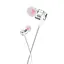 Провідні вакуумні навушники Hoco M85 Platinum sound universal earphone with mic, 3.5mm, 1.2m, silver - мініатюра 2