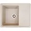 Гранітна кухонна мийка Romzha Patrat 62 Bezhvy (402) з крилом - мініатюра 1