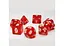 Набор кубиков Transparent 7 Dice Set - Red , 7 шт. (g7dtran02) - миниатюра 4