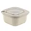 Контейнер пластиковий з кришкою Idea Home Line Box 1.8 л бежевий (00683 Bej) - мініатюра 1