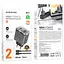 МЗП Borofone BN21 Lena PD40W+QC3.0 (2USB-C) + кабель Type-C to Type-C Metal gray - мініатюра 2