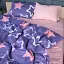 Простыня MirSon Сатин 22-1375 Violet Stars 180x220 см (2200010475555) - миниатюра 2