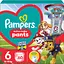 Уцінка. Підгузки-трусики Pampers Active Baby Pants Щенячий патруль 6 (14-19 кг) 60 шт.   - мініатюра 1