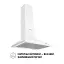 Вытяжка купольная PERFELLI K 6210 WH 700 LED - миниатюра 2