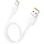 Кабель Hoco X96 Hyper 100W charging data cable Type-CL-0.25 м Білий - мініатюра 1