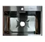 Мойка кухонная Kraft Handmade HS6545-B + корзина 650х450х230х3 мм Черный 30412 - миниатюра 1