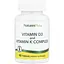 Вітамін D3 і K2 Natures Plus Vit D3 + Vitamin K Complex, 90 таблеток для підтримки кісток - мініатюра 1