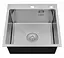 Кухонная мойка Kroner KRP Gebürstet - 4545HM (3.0/1.0 мм) (CV033855) - миниатюра 2