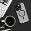 Чехол-накладка DK для Apple iPhone 12 Pro Max MagSafe Composite Matte Splash (black) - миниатюра 5