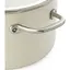 Кастрюля с крышкой KitchenAid Steel Core 24 см миндальный крем (CC003269-001) - миниатюра 4