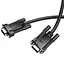 Дата кабель Hoco US11 VGA male to VGA male HD (1m) Black - миниатюра 3