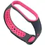 Ремінець для фітнес-браслета MiJobs для Xiaomi Mi Band 5, 6, 7 Nike Design темно сірий - мініатюра 1