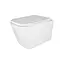 Унитаз подвесной Qtap Crow безободковый с сиденьем Soft-close QT05335171W, Белый - миниатюра 3