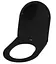 Сиденье для унитаза Rea Flat black REA-C6003, Черный - миниатюра 3