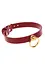 BDSM нашийник Taboom O-Ring Collar червоний - мініатюра 4