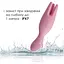 Подвійний вібратор Svakom Nymph Pale Pink - мініатюра 5