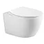 Унитаз подвесной Mixxus Ellipse-0307-T3 520x373x365 мм, система смыва Tornado 3.0 MI6706, Белый - миниатюра 1
