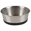 Миска для тварин TatraPet із нержавіючої сталі з прогумованим дном 900 мл 17 см  - мініатюра 1