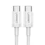 Кабель USB 2.0 Ugreen Type-C M-M 1.5 м 18W Білий ABS Cover US264 - мініатюра 2
