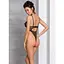 Еротичний боді з малюнком Passion LOVELIA Body black L/XL - мініатюра 4