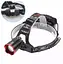Мощный налобный фонарь W689A-TG Zoom 2×18650 зарядка Type-C в кейсе Box - миниатюра 2