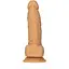 Фаллоимитатор Addiction Dual Density silicone Dildo Caramel 8" - миниатюра 1