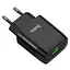 МЗП Hoco C72Q Glorious QC3.0 18W (1USB-A) + кабель USB to MicroUSB Чорний - мініатюра 4