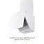 Вытяжка декоративная наклонная Weilor Aura WDS 63 White - миниатюра 5