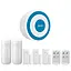 Локальна бездротова система сигналізації з сиреною Nectronix PE-519-Е, 5 датчиків, 2 пульта (100214-8882-8893-8902) - мініатюра 1