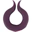 Ерекційне кільце Couples Choice 8.7 см фіолетове - мініатюра 2