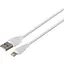 Автомобільний зарядний пристрій Borofone BZ14 Lightning 2 USB Білий - мініатюра 3