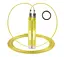 Скакалка скоростная на алюминиевая подшипниках MadMax MFA-286 Speed ​​jump rope Yellow 3 м (MFA-286-YEL-U) - миниатюра 1