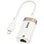 Переходник Hoco Crystal Lightning Ethernet Adapter UA41A 0.145 м 100Mbps - миниатюра 1