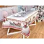 Скатертина Lefard Home Textile гобеленова новорічна з люрексом 140х140 см (716-001) - мініатюра 2