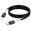 Кабель силіконовий Hoco X82 Type-C to lightning silicone charging data cable 20w 3a чорний - мініатюра 1