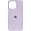 Чохол Epik Silicone Case AA Logo with MagSafe для Apple iPhone 15, 6.1 Бузковий/Lilac - мініатюра 2