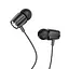 Навушники HOCO M88 Graceful universal earphones with mic Black - мініатюра 1