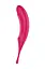 Вакуумний стимулятор клітора з вібрацією Satisfyer Twirling Pro червоний - мініатюра 5