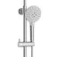 Душова система з термостатом Volle Sistema верхній душ d250 мм хром 1598.090101, Хром - мініатюра 4