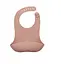 Силіконовий нагрудник слюнявчик 31х22 см, без бісфенолу А, Caramel - мініатюра 1